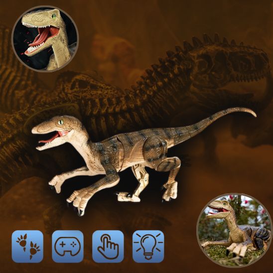 Dinosaure jouet télécommandé enfant 5ans et plus