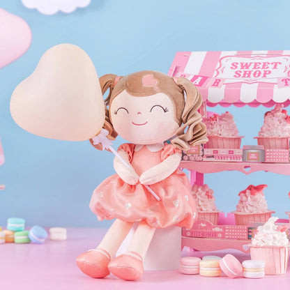 doudou fille rose 