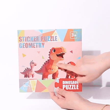 COLORIAGE PAR NUMÉRO | Le Puzzle Sticker Book™ Jeu de calcul - enfant de 3-7ans