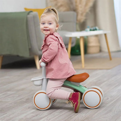  draisienne bébé cadeau pour bébé  à 4 roues avec siège ajustable