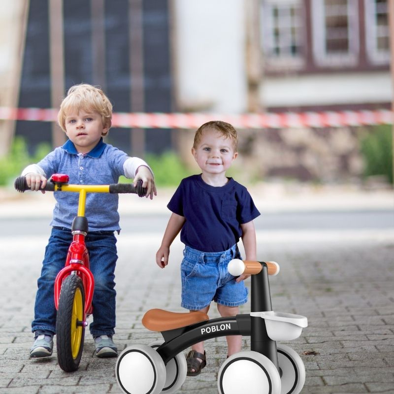 draisienne bébé vélo d'apprentissage de l'équilibre 4 roues sans pédale