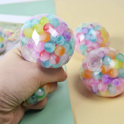 balle anti stress , fidget toy de décompression pour enfant ,stress, tdah et autisme
