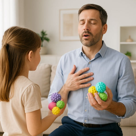 Nouveau fidget toys de qualité, des boule anti stress aimantées texturées qui calme anxiété et  aide concentration