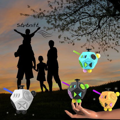 fidget toys cube  anti stress sérénité pour toute la famille