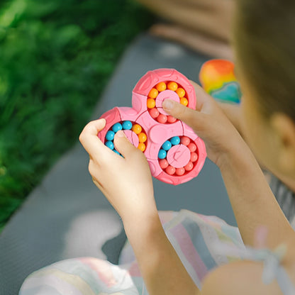 fidget-toys-rose-billes-spinner-a-points-