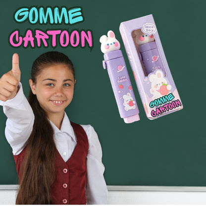 Fourniture Scolaire-  Ludique Gomme  Cartoon™