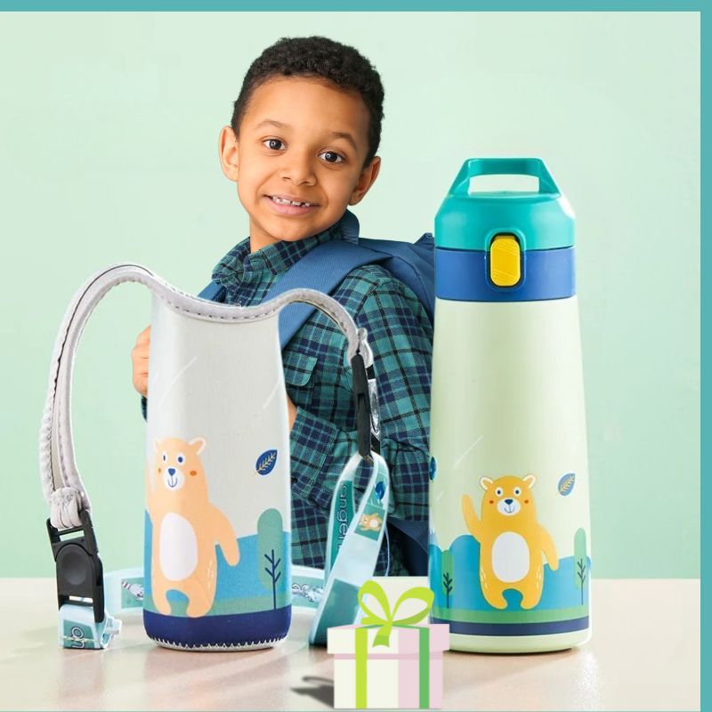 gourde-paille-INOX-Thermos-Enfant-École-RENTRÉE-SCOLAIRE