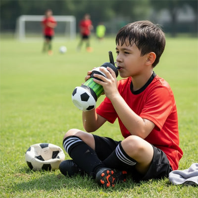 gourde sport pour joueur de foot