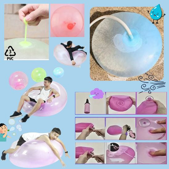 Ballon Gonflable  Géant| LE BALLON BULLE  🫧PLEIN AIR