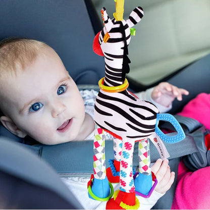 hochet-bébé-zèbre-coloré-suspendu