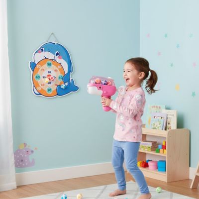  Jeu d adresse pour enfants  avec pistolets en plastique  et cible murale