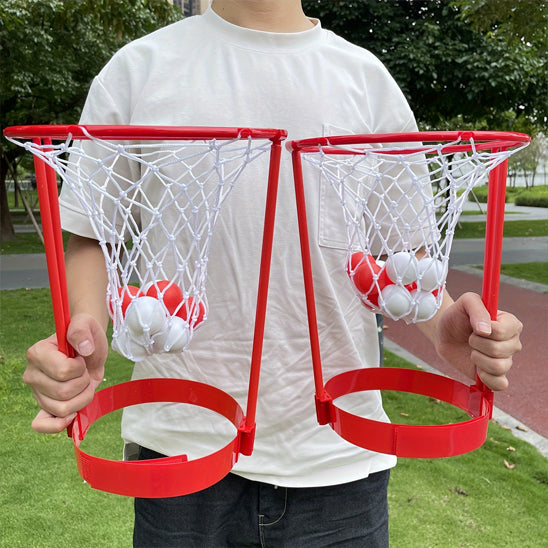 2 panier basque pour le jeu d'adresse du moment