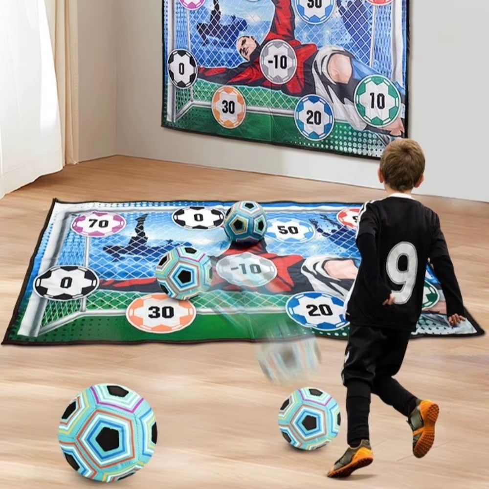 Jeu d'Adresse Football | Tapis de Tir Enfant – Intérieur & Extérieur