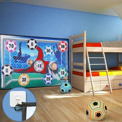 jeu d'adresse  jeu de foot avec cible pour entrainement  intérieur pour enfant
