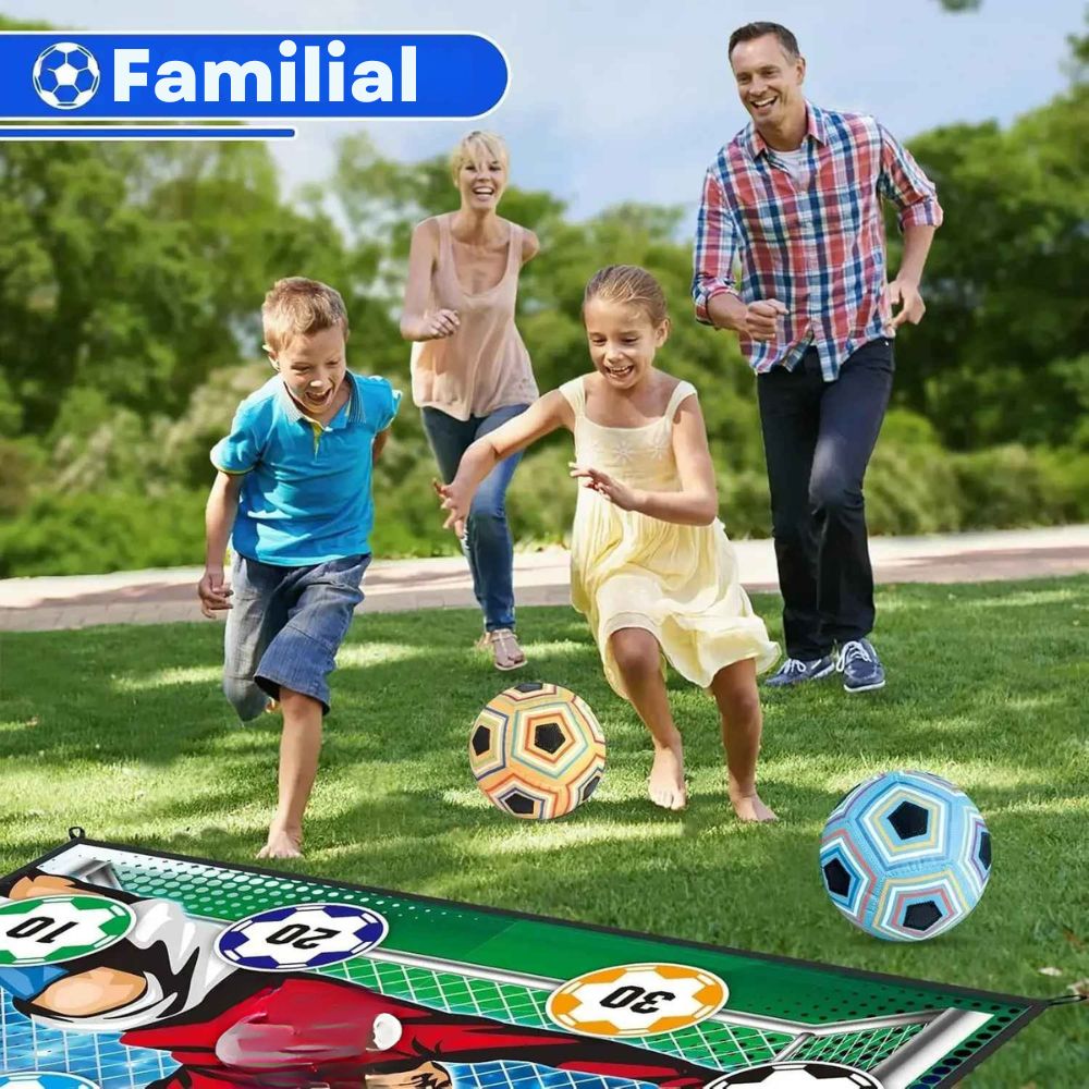 Jeu d'Adresse Football | Tapis de Tir Enfant – Intérieur & Extérieur