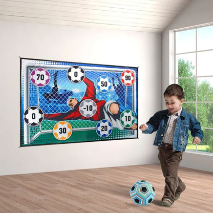 Jeu d'Adresse Football | Tapis de Tir Enfant – Intérieur & Extérieur