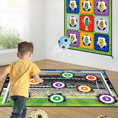 Jeu d'Adresse Football | Tapis de Tir Enfant – Intérieur & Extérieur