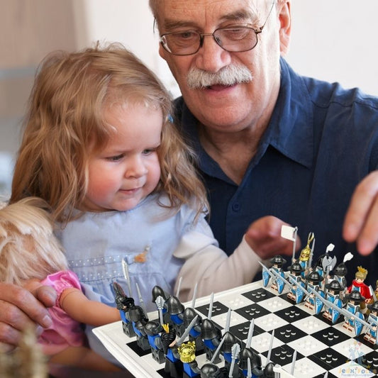 jeu-d-echec-famille-transfert-de-connaissances