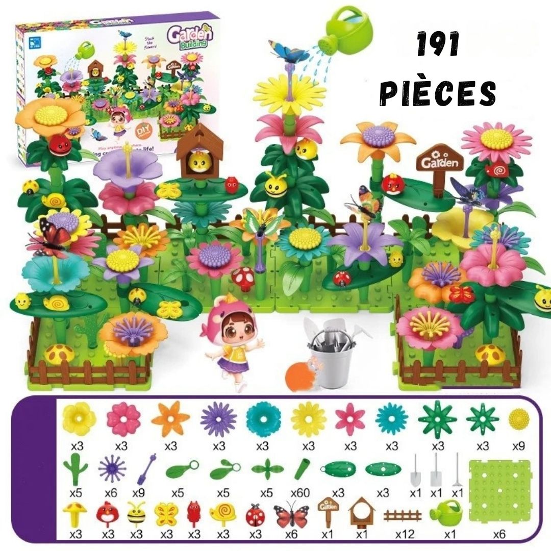 Jeu de construction: Kit de Fabrication de Bouquet👩🏻‍🌾🧑🏽‍🌾💐 - JEUX - FOCUS