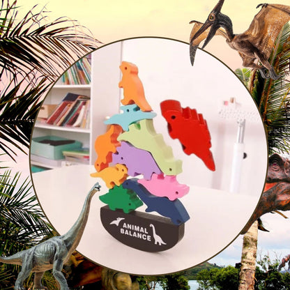 jeu-de-dinosaures-équilibre
