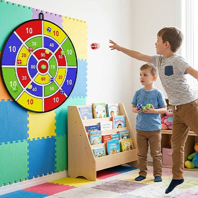 JEU DE FLÉCHETTES ENFANT | Cible Velcro XL 73 cm