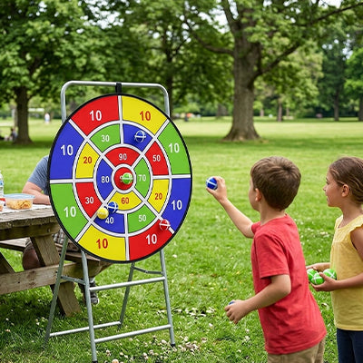 animation des rencontres familiales ce jeu de fléchettes pour tous