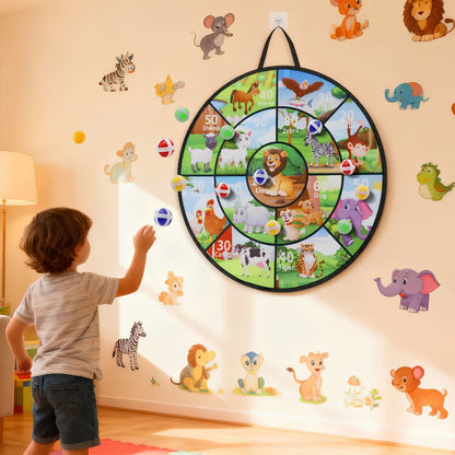 jeu de fléchettes décoratives idéale dans chaque salle de jeu et chambre d'enfant