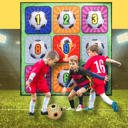 Jeu d'Adresse Football | Tapis de Tir Enfant – Intérieur & Extérieur