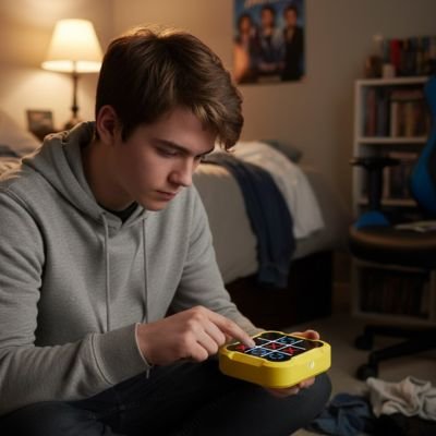 Jeu de réflexion et de logique  Tic-Tac-Toe électronique  sans fil