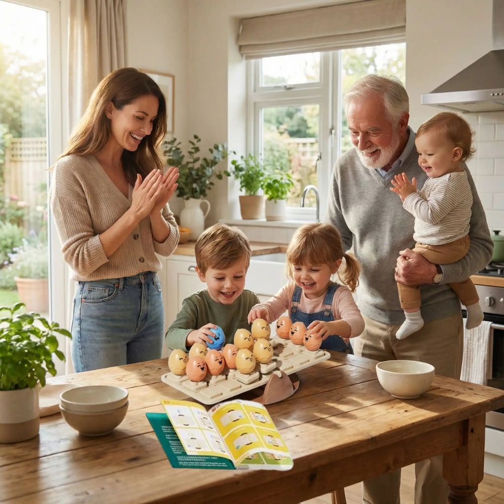 jeu de societe enfant 3 ans et enfant 4 ans jeux de société familiale   garder l'équilibre balance egg
