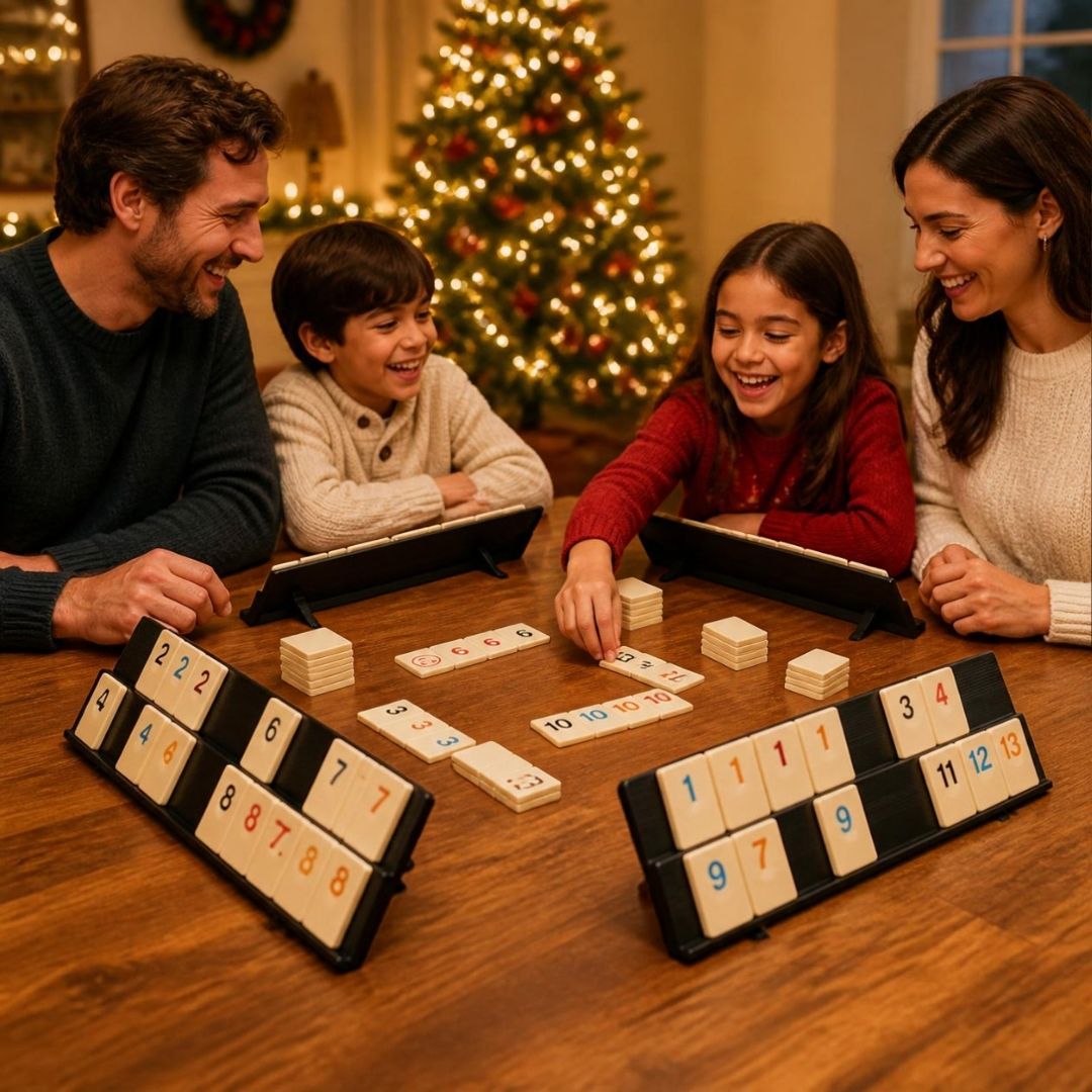 jeu de société familial très  aimé le Rummy