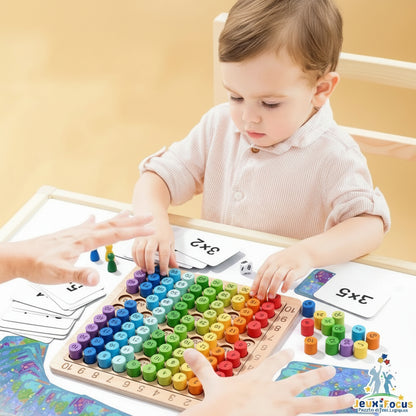 jeu de table de multiplication pour la famille