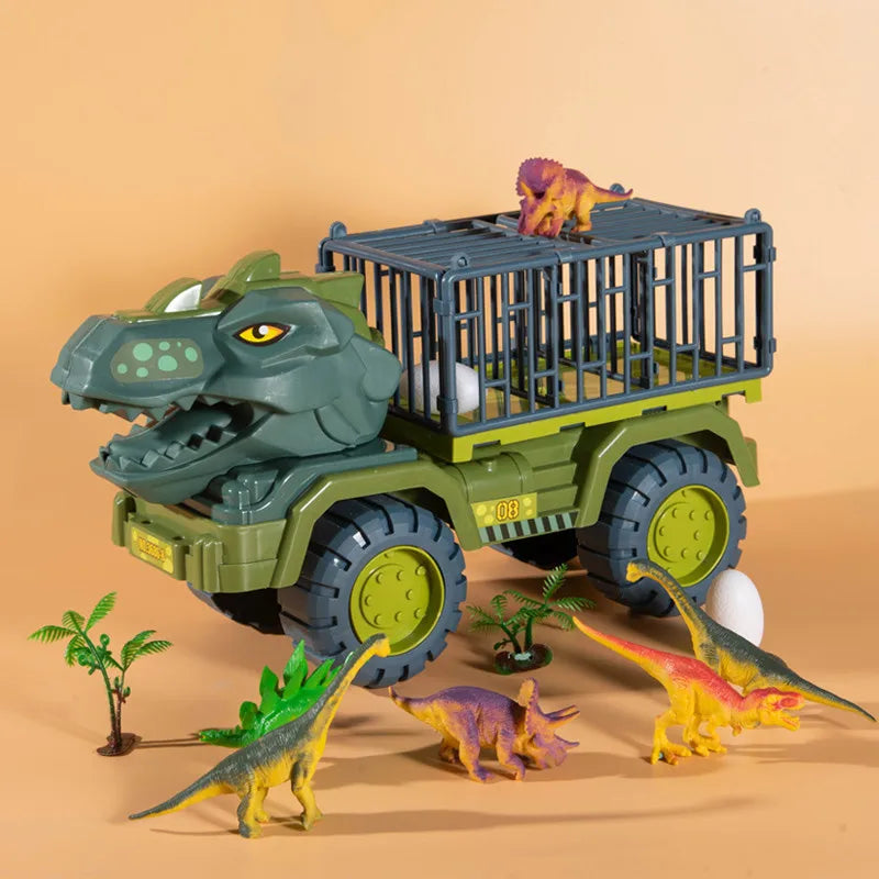 jeu dinosaure camion dino- jeu d'enfant cadeau parfait pour gamiin de 2 ans a 6 ans