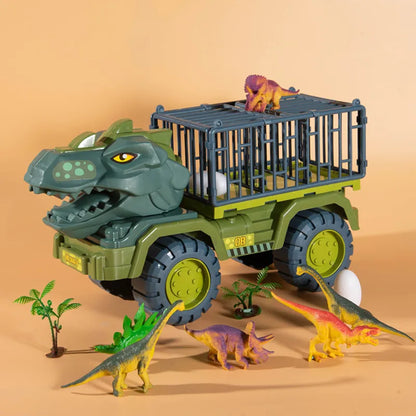 jeu dinosaure camion dino- jeu d'enfant cadeau parfait pour gamiin de 2 ans a 6 ans