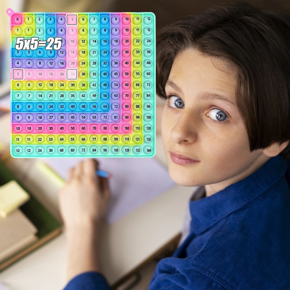 jeux de table de multiplication Pop It initiation au Plan cartésien