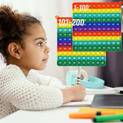 jeux de mathématique tableau de nombres accessoire pédagogique aide au devoir