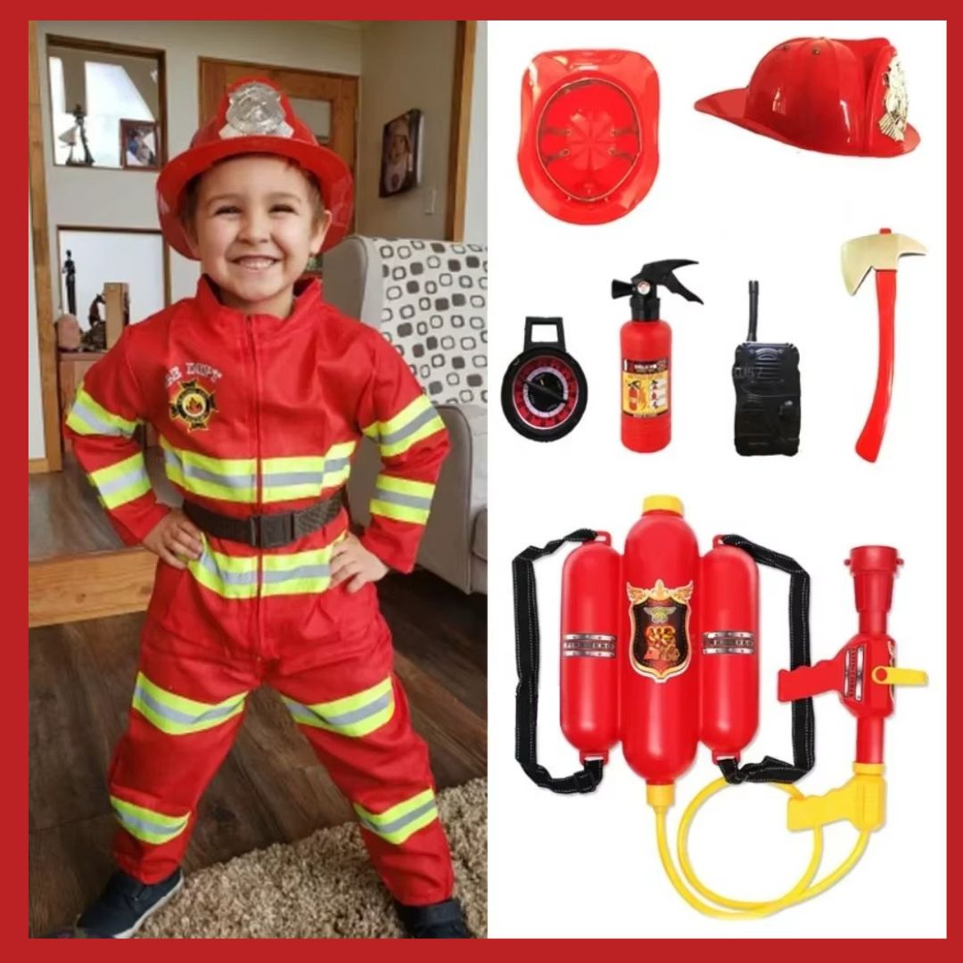 JEUX D'EAU| Pistolet à eau :Sac à dos de Petit Pompier🚒👨🏽‍🚒 - JEUX - FOCUS