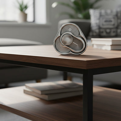 un jouet anti stress fidget-slider™ sur le coin d'une table  