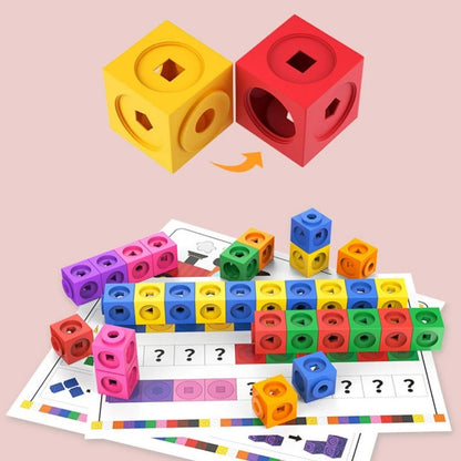 Jouet Montessori| les 100 blocs à calculer :CENTICUBE🧮👷‍♂️