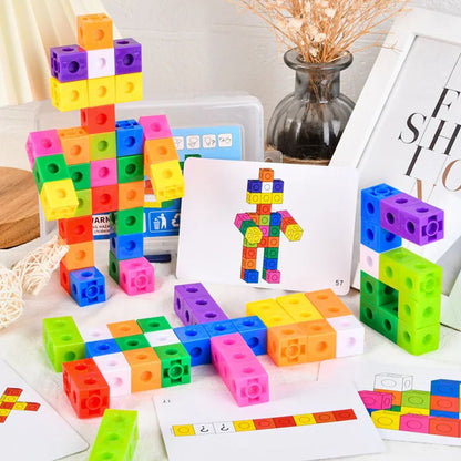 Jouet Montessori| les 100 blocs à calculer :CENTICUBE🧮👷‍♂️