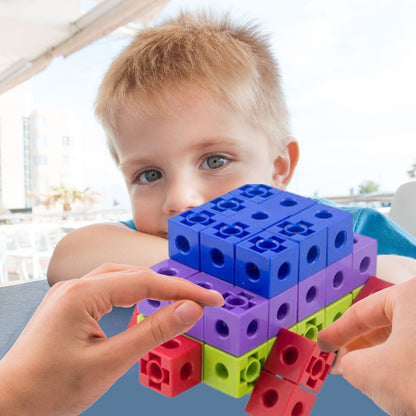 Jouet Montessori| les 100 blocs à calculer :CENTICUBE🧮👷‍♂️