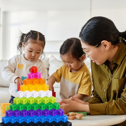 Jouet Montessori| les 100 blocs à calculer :CENTICUBE🧮👷‍♂️