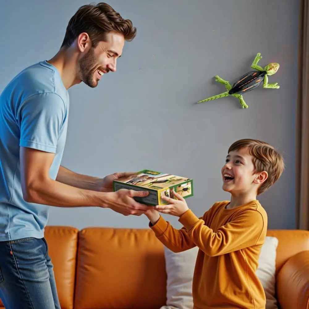Jouet robot interactif | Gecko Grimpeur