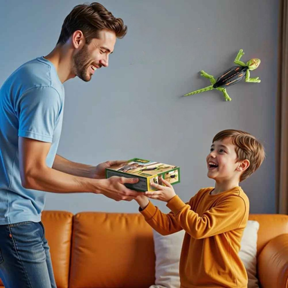 Jouet robot interactif | Gecko Grimpeur