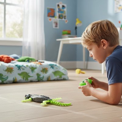 Jouet robot , , télécommandé, lézard à ventouse , cadeau, garçon, 7ans et plus