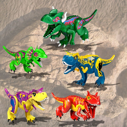 jouets-DINOSAURES-dinosaures-COLORES-créatif