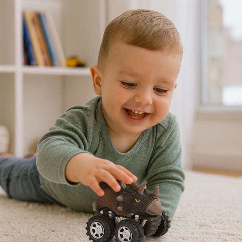 jouets-dinosaures-tricératops-voiture-automatique-sans-pile