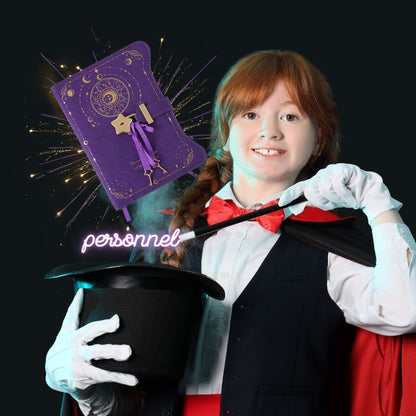 journal intime violet pour fille et garçon pour garder secret tes tours