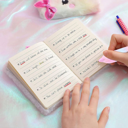 journal intime fille petit carnet de note avec pages lignées