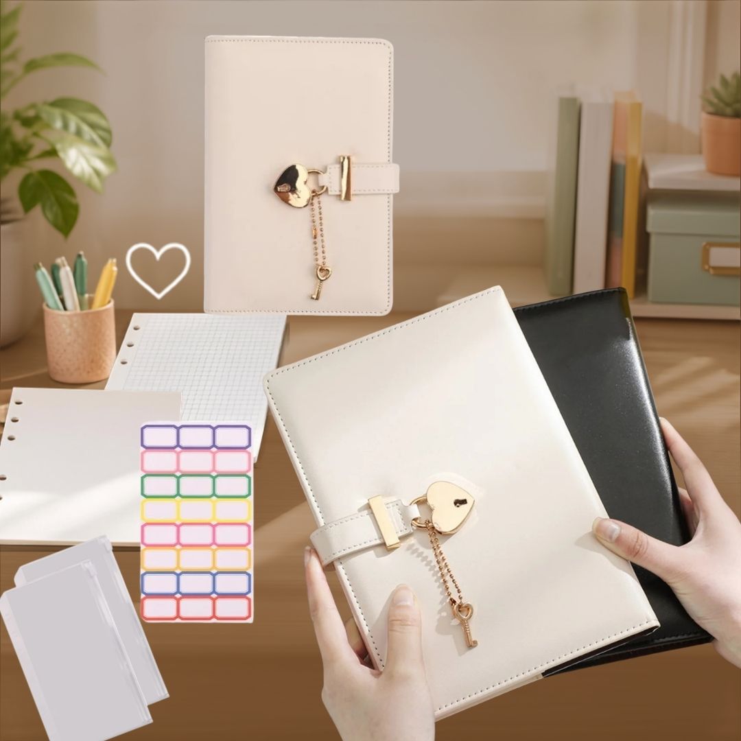 journal intime garçon version beige ou noir